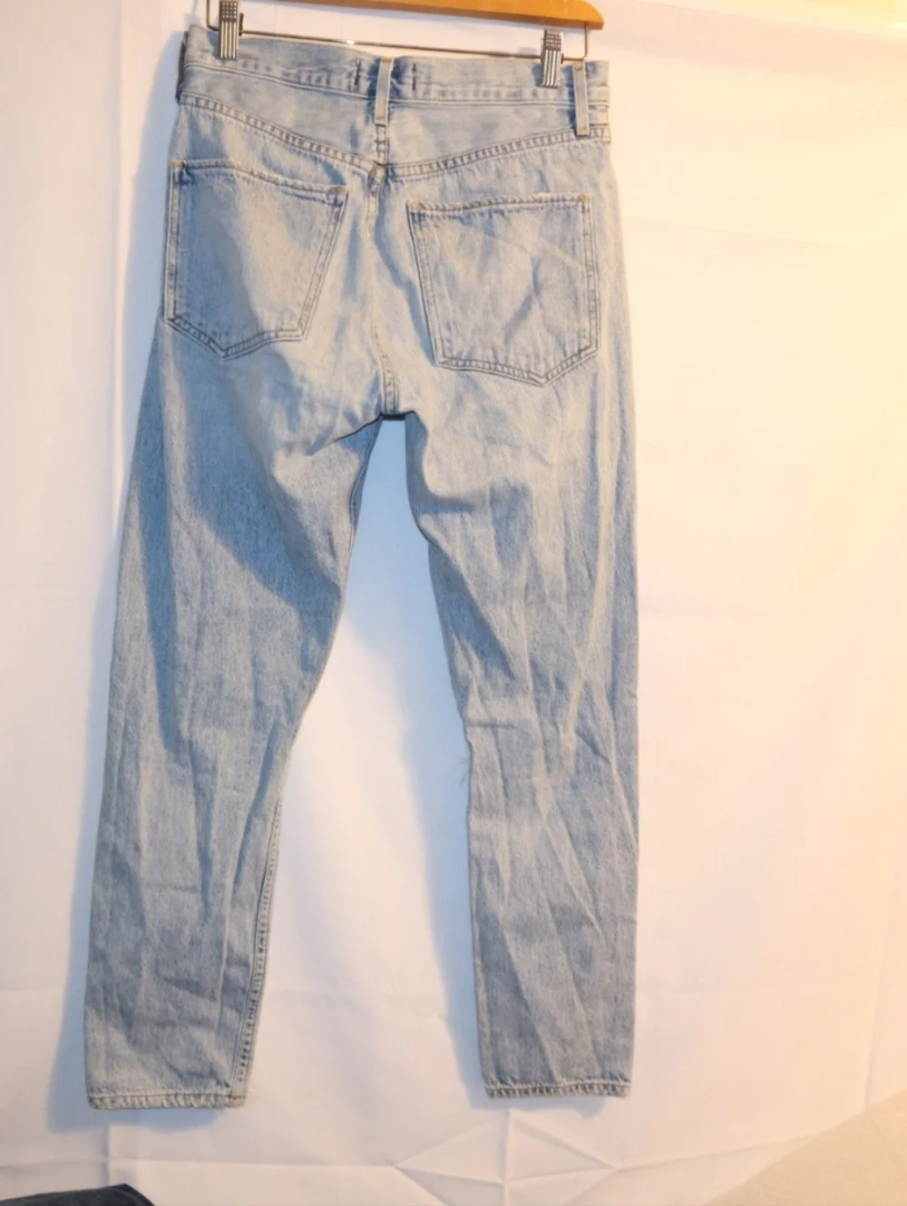 Agolde Jamie Lightwash Blue Highrise Classic  Jeans‎ . Size 26